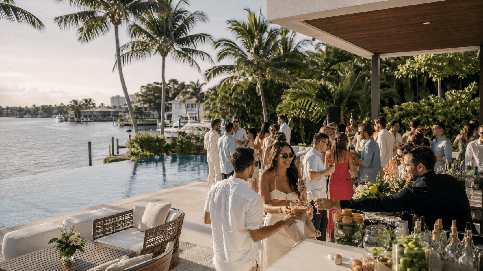MAREA event production — coordination, hospitality, and atmosphere